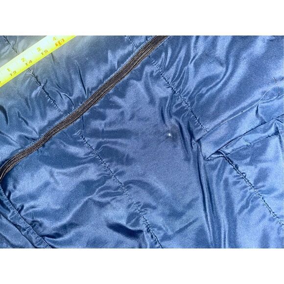 Minnesota Twins Vest Extra Large XL Blue Full Zip Puffer Logo Pockets Ford Mens - Picture 6 of 6